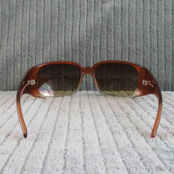 New Divine Eyewear Vixen Orange Fade/Amber Gradient Sunglasses NWT Women's - Picture 4 of 9